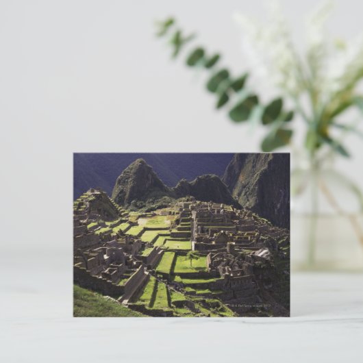 Carte Postale Machu Picchu, Pérou (Debout devant)