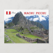 Carte Postale Machu Picchu, Pérou (Devant)