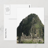 Carte Postale Machu Picchu, Pérou (Devant / Derrière)