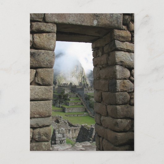 Carte Postale Machu Picchu, Pérou (Devant)