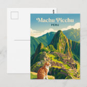 Carte Postale Machu Picchu Pérou (Devant / Derrière)