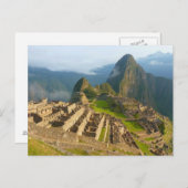 Carte Postale Machu Picchu, Pérou (Devant / Derrière)