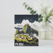Carte Postale Machu Picchu, Pérou (Debout devant)