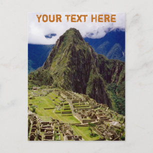 Carte Postale Machu Picchu, Pérou