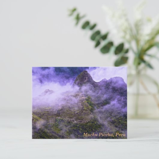 Carte Postale Machu Picchu, Pérou (Debout devant)