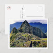 Carte Postale MACHU PICCHU - Pérou - panorama (Devant / Derrière)