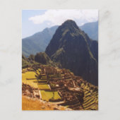 Carte Postale Machu Picchu Pérou - Ruines Machu Picchu Lever du  (Devant)