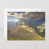 Carte Postale Machu Picchu, ruines anciennes, monde UNESCO 2 (Devant / Derrière)