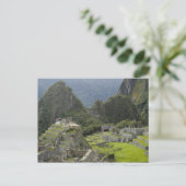 Carte Postale Machu Picchu, ruines de la ville Inca, Pérou. 2 (Debout devant)