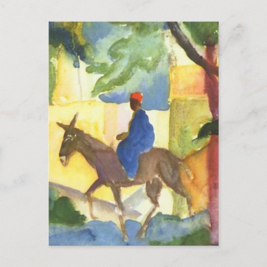 Carte postale Macke Fine Art (Devant)