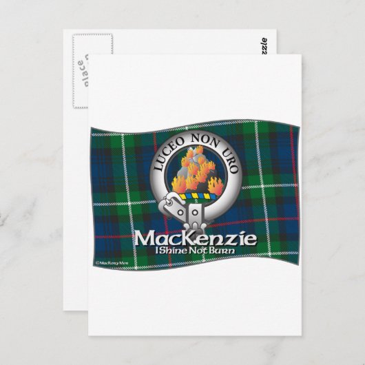 Carte Postale Mackenzie Clan (Devant / Derrière)