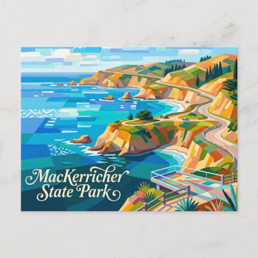 Carte Postale MacKerricher State Park Californie (Devant)