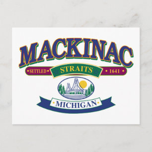 Carte Postale Mackinac-glacière-SVG-[Conver