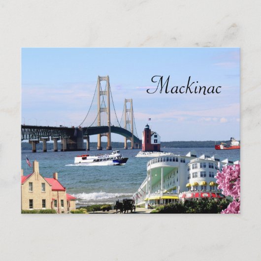 Carte postale Mackinaw (Devant)