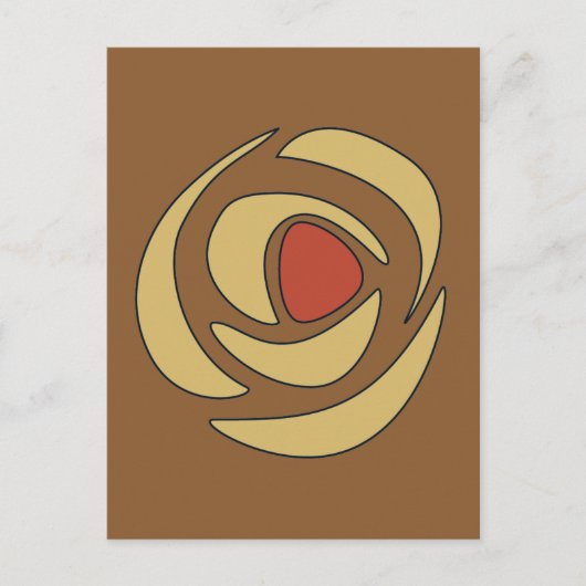 Carte Postale Mackinroses ~ Roses simples (Devant)