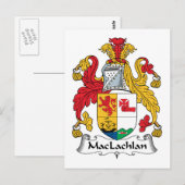 Carte Postale MacLachlan Family Crest (Devant / Derrière)