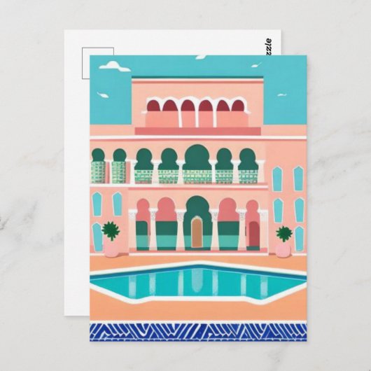 Carte Postale Macocco Marrakech (Devant / Derrière)