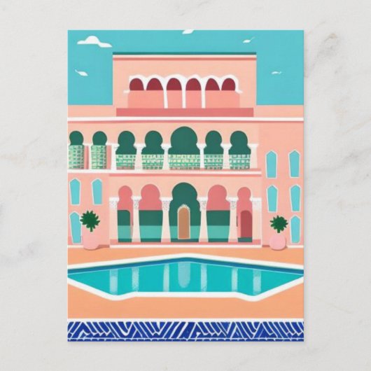 Carte Postale Macocco Marrakech (Devant)