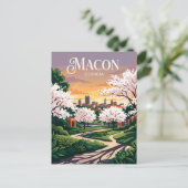 Carte Postale Macon États-Unis (Debout devant)
