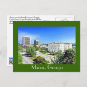 Carte Postale Macon, Géorgie, États-Unis (Devant / Derrière)