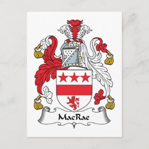 Carte Postale MacRae Family Crest
