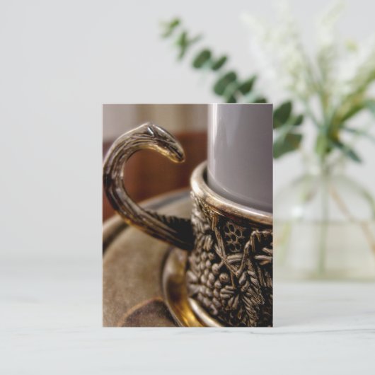 Carte postale Macro Macro Mug Café turc (Debout devant)