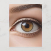 Carte Postale Macro oeil femelle (Devant)