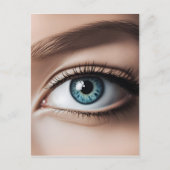 Carte Postale Macro oeil femelle (Devant)