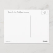 Carte Postale Macros français Paris France (Dos)