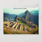 Carte Postale Macu-Piccu Pérou (Devant)
