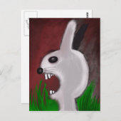 Carte postale Mad Bunny (Devant / Derrière)