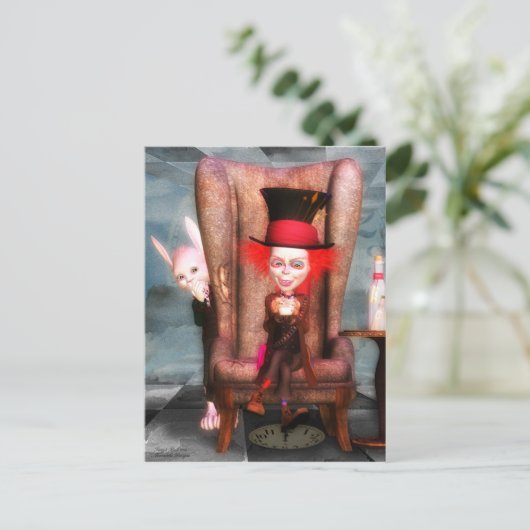 Carte postale Mad Hatter (Debout devant)