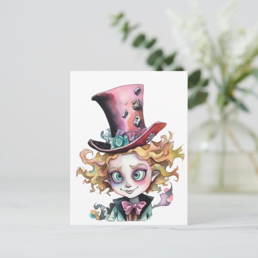 Carte Postale Mad Hatter (Debout devant)