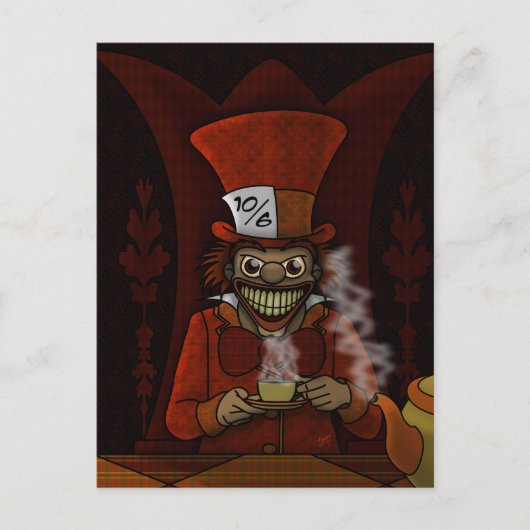 Carte postale Mad Hatter (Devant)