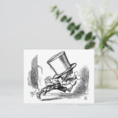 Carte Postale Mad Hatter Running (Debout devant)