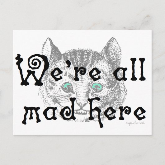 Carte Postale Mad ici (Devant)