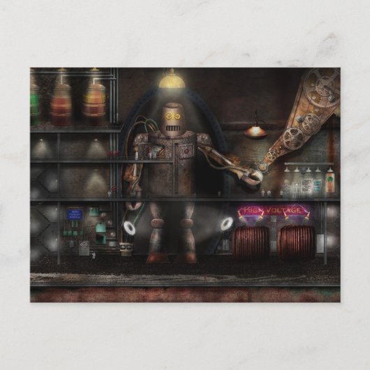 Carte Postale Mad Scientist - L'Enforcer (Devant)
