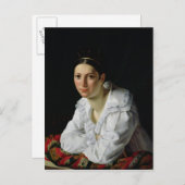 Carte Postale Madama Claude Marie Dubufe 1818 (Devant / Derrière)