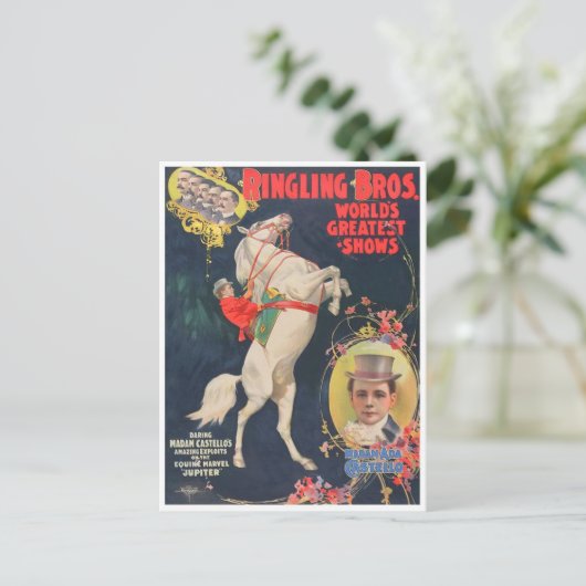 Carte Postale Madame Ada Castello (Debout devant)