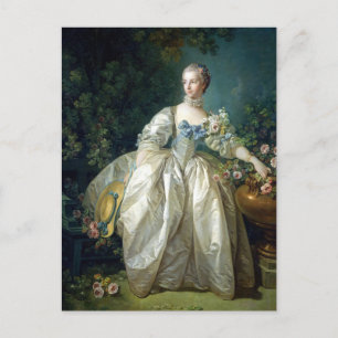 Carte Postale Madame Bergeret 1766 Boucher