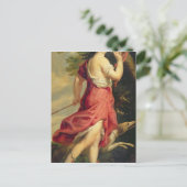 Carte Postale Madame de Montespan comme Diana la Chasse (Debout devant)