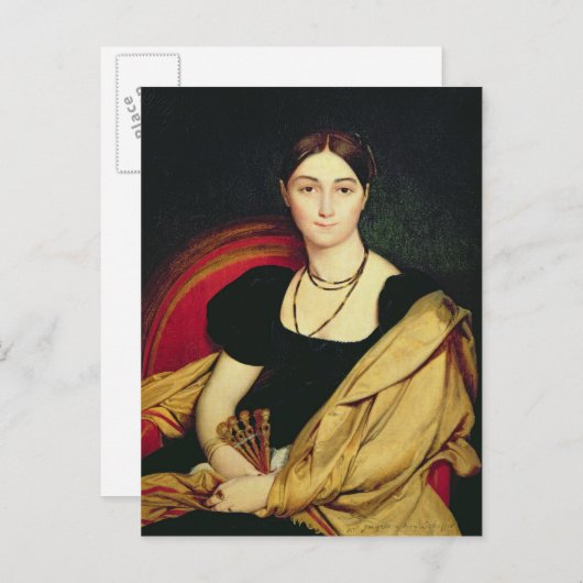 Carte Postale Madame Devaucay, 1807 (Devant / Derrière)