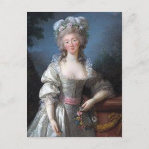 Carte Postale Madame du Barry 1782