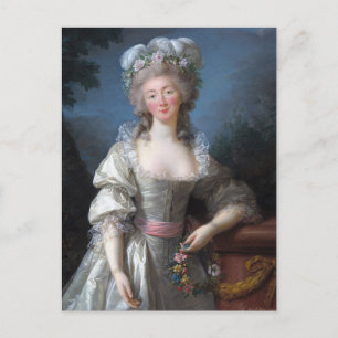 Carte Postale Madame du Barry 1782