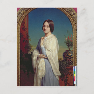 Carte Postale Madame Edouard Dubufe 1842