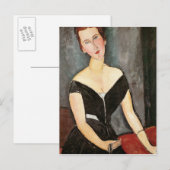 Carte Postale Madame G. van Muyden, 1917 (Devant / Derrière)