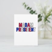 Carte Postale Madame la Présidente (Debout devant)