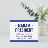 Carte Postale Madame la Présidente Kamala Harris Inauguration (Debout devant)