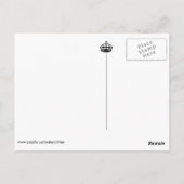 Carte Postale Madame le registraire (Dos)