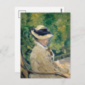 Carte Postale Madame Manet | Édouard Manet (Devant / Derrière)